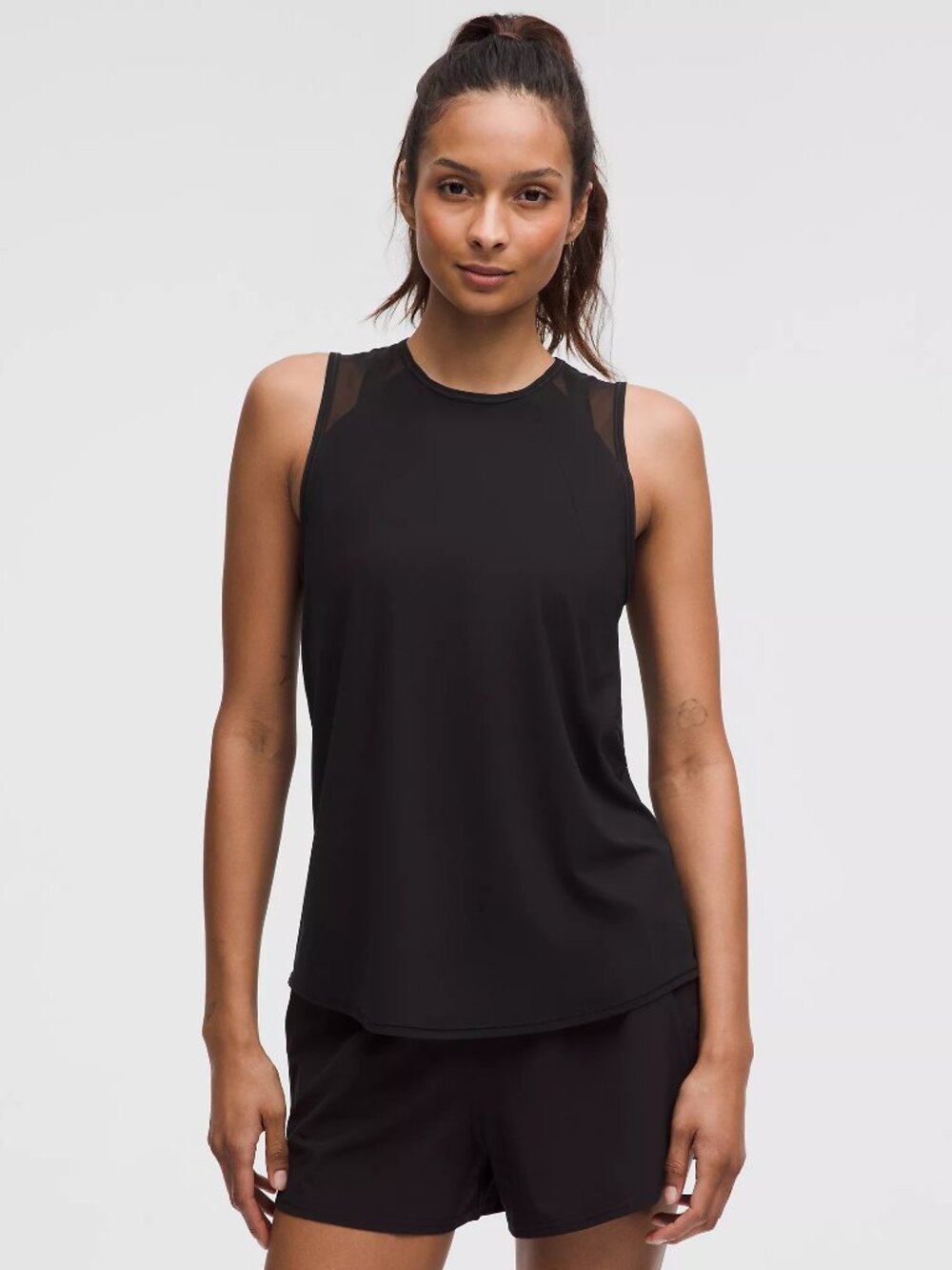 Lululemon Sculpt Tank Top Size 8 Black